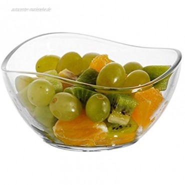 LAV 6tlg Glasschalen Vira Schalen Glasschale Dessertschale Vorspeise Glas Gläser 310ml