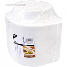 PAPSTAR Suppenschalen 500 ml Weiß 100 Stück
