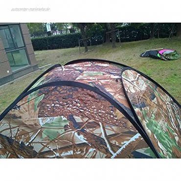 Angle-w Hochwertig 3-4 Pop-Up-Zelt im günstigen Preis für die Außenreise die Zwei Tarnfarben-Farbfalte in Einer runden Tragetasche prosperierend Stylistisches Aussehen