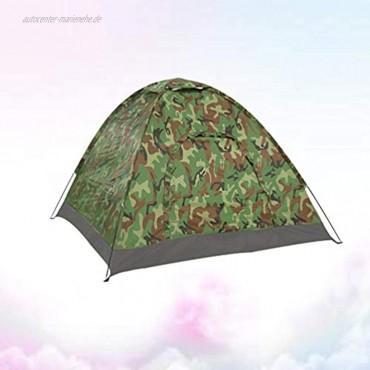 BESPORTBLE Tarnzelt Wanderzelt Wasserdichtes Tragbares Campingzelt EIN-Personen-Zelt für Outdoor-Wandercamping Zufällige Farbe