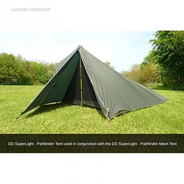 DD superleichtes Pathfinder Tent Pfadfinder Zelt Aussenzelt ohne Zeltboden Regenschutz