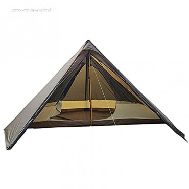 INSTRUMENT-AED Campingzelt Wasserdicht,Outdoor Camping Pyramide Tipi Zelt Leichtes Tipi Heißes Zelt Für Die Jagd Rucksack Camping Wandern Familie