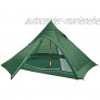 TAOBEGJ Zelt Spirit Für 2 Personen | Firstzelt | Familie Camping Zelt | Wandern Indianerzelt | Pyramidenzelt Für Outdoor-Camping Wandern Angeln,Green