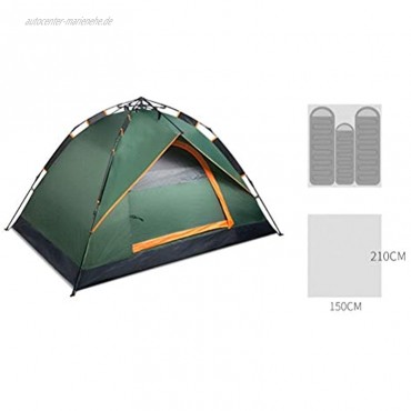 WEI-LUONG Zelt YL Art und Weise Armee-Grün Single Layer Regendicht Sofort Zelt im Freien Camping Am See Gras Zelt Outdoor Camping.