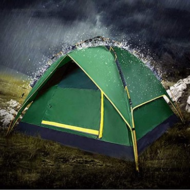 XXW Zelt Familien-kampierendes hydraulisches Zelt-kletterndes Regen-Zelt im Freien Outdoor-Zelt