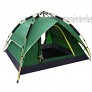 XXW Zelt Familien-kampierendes hydraulisches Zelt-kletterndes Regen-Zelt im Freien Outdoor-Zelt