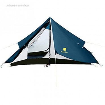 GEERTOP 1 Person Backpacking Zelt 4 Saison Einzel Outdoor Leichte wasserdichte Camping Zelt für Bergsteigen Wandern Reise