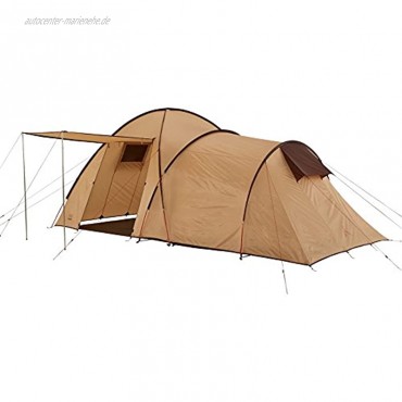 Grand Canyon Fraser 3 großes 3 Personen Zelt mit viel Platz Kuppelzelt Tunnelzelt Stehhöhe im großen Wohnbereich Ideal für den Familienurlaub Camping Festival Outdoor