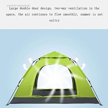 Hong Yi Fei-Shop kuppelzelt Automatische Geschwindigkeit Open Home Outdoor-Zelt 3-4 Personen Camping Faltzelt 2 Personen Camping Outdoor-Zelt Zelt