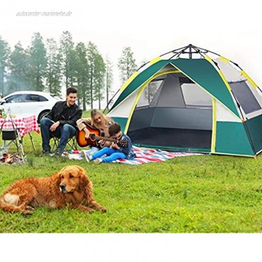 Hong Yi Fei-Shop kuppelzelt Automatische tragbare Zelt Verdickung regendicht Outdoor Zelt Home Camping Outdoor Zelt Zelt