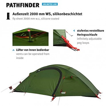 Wechsel Tents Kuppelzelt Pathfinder Unlimited Line 1-Personen Geodät Zelt
