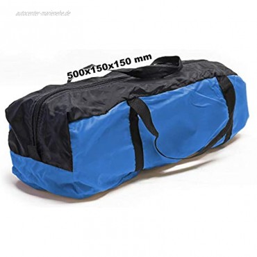 Wiltec Igluzelt für 3 Personen blau grau 3000 mm Wassersäule atmungsaktives Camping Zelt