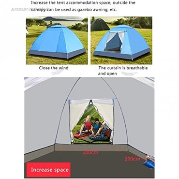 YKHOME Outdoor Zelt 2-3 Personen Wasserdichtes Ultraleichte Kuppelzelt für Familien Reisen Strand Camping und Outdoor,C,200 * 150 * 110cm
