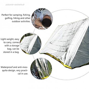 ABOOFAN Tragbares Waterpro Zelt zur Wärmeerhaltung Tabernakel-Zelt Outdoor-Camping-Zelt