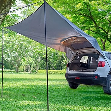Chuanfeng Auto Zelt Camping Autodachzelt Auto Markise Auto-Camping-Zelt Robustes Auto-Seitenmarkise Anti-UV-Zelt Für SUV MPV Trailer 3 X 2 X 1,9 M