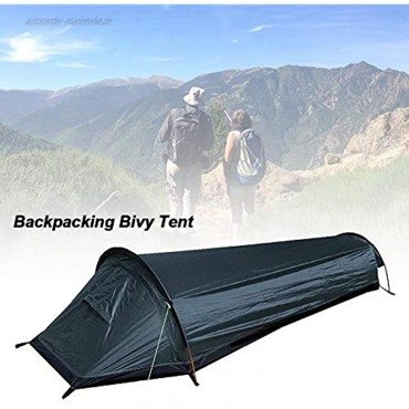 N R Biwaksack Biwakzelt 1 Person Campingzelt Im Freien Sofortbezug Schlafsack Sonnenschutz Für Camping Wandern Reiten Trekking Bergsteigen