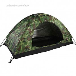 Tragbares EIN-Personen-Zelt mit Belüftungsöffnung und Abdeckung Outdoor-Tarnungs-UV-Schutz wasserdichtes Tarnungs-Zelt für Camping-Wandern