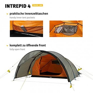 Wechsel Tents Tunnelzelte Intrepid Travel Line Familienzelte für 4-5 Personen mit 5.000 mm Wassersäule