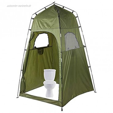 Alomejor Duschzelt Tragbares Duschzelt im Freien Camping Shelter Strandtoilette Datenschutz Umkleidekabine