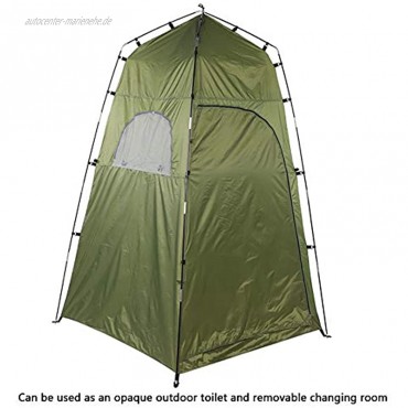 Alomejor Duschzelt Tragbares Duschzelt im Freien Camping Shelter Strandtoilette Datenschutz Umkleidekabine
