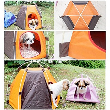 NALEDI Haustierzelte tragbar faltbar Anti-Ultraviolett regendicht wasserdicht langlebig für Hunde und Katzen Bett für den Sommer drinnen und draußen Reisen Camping