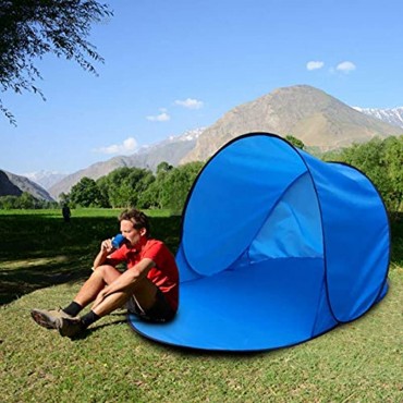 Ridecle Automatische Strandzelt Schutzhütten Camping UV-Schutz Pop-Up-Zelt Sun Shade Markise Reise Tourist Camping Zelte Unterkunft