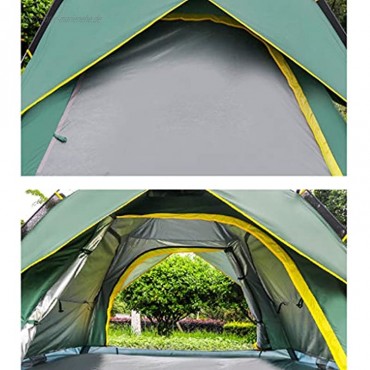 T-Day Zelt Strandzelt Wurfzelt 4-6 Personen Zelt Automatische Zelt Pop Up Instant-Zelt wasserdichtes Anti-UV-Familie im Freienzelt for Backpacking Wandern