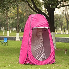Topashe Pop up Campingzelt Quick-Up,Aufstellen Strandzelt Familienzelt,Badbad im Freien wasserdichtes warmes Zelt