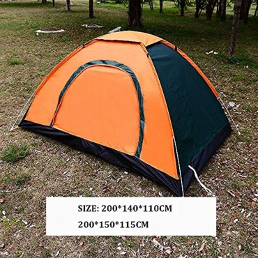 Xiaomu Sekundenzelt,Leicht zu tragen Campingzelt 4 Saison Großes Familienzelt 2 3 Personen 200×150×115cm Wasserdicht UV-Schutz für Camping Festival Garten & Outdoor Wandern im Freien
