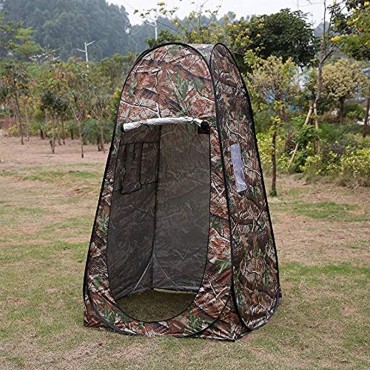 Yunbai Außen Datenschutz Zelt Dusche Zelt Dressing Zelt wasserdichte bewegliches Up WC Zelte for Camping im Freien beweglichen Datenschutz Dusche Toilette Tent Camping Pop Up Zelt Tarnung änderndes