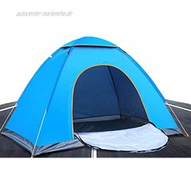 YUYDYU Pop-Up-Zelt Schnellöffnungszelt Strandregenschutz tragbares wasserdichtes Campingzelt Sonnenschutz für draußen Wandern Camping