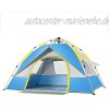 Zelt 2-3 Personen Mann Wasserdicht Pop Up Wurfzelt Camping Zelt Atmungsaktiv für Camping Wandern Bergsteigen Draussen Wandern