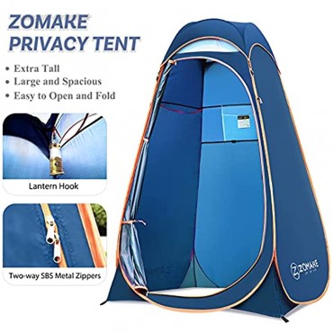 ZOMAKE Pop Up Duschzelt tragbare Camping Toilette Umkleidekabine Privatzelte für Strand im Freien