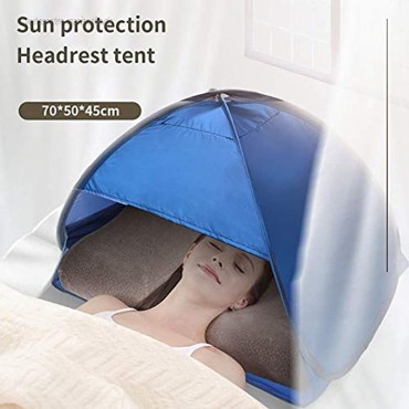 58bh Pop-Up-Strandzelt tragbares Mini-Sonnenschutz sofortiger Sonnenschutz Überdachung mit Reißverschluss Sonnenschutz für Gesicht und Kopf für Picknick Strand Camping 80 x 50 x 55 cm