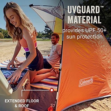 Coleman Unisex-Erwachsene Skyshade Sonnenschutz für den Strand Tiger Lily Large