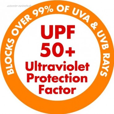 ezShade Hervorragender Sonnenschutz Sonnenschutz blockiert 99% der UVA- UVB-Strahlen – verdoppelt den Schatten hält Sie kühl und kann sofort an jedem 10 x 10 Nylon- Poly-Vordach befestigt Werden.
