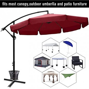 Himmelgewichtssäcke 4er-Set Sandsäcke Industriequalität Gewichtssäcke für Pop-Up-Zelt Terrassenschirm-Beingewichte für Outdoor-Möbel und Sonnenschutz.