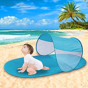 Strandmuschel ​Pop Up Strand-Zelt Windschutz Am Strand Wurfzelt Blitzschnell Selbstaufbauendes Sonnensegel Outdoor Zelt Automatik Muschel Mit UV-Sonnenschutz