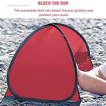 YJYQ Pop Up Strandmuschel Sonnenschutz UV-Schutz Sun Shelter Strandzelt für Outdoor Picknick Strand Camping Angeln