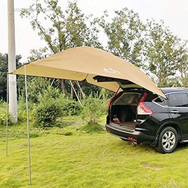 Coop Auto Markise Sonnendach Busvorzelt Campingzelt Auto Heckzelt Wasserdicht Langlebig Reißfest Multifunktions Sonnendach Für SUV Anhänger Limousine Anti-UV-Zelt