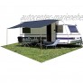 Euro Trail Sonnendach Basic 350x240cm für Wohnwagen blau