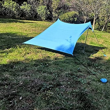 Familienstrand Sonnenschirm Leichte Sonne Schattenzelt mit Sandsack Ankern Sonnenunterkunft Outdoor Camping Schatten Shelter Color : Green