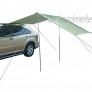 HUUATION s m l Markise wasserdichtes Zeltschatten Ultralight Markise Canopy Sunshade Outdoor Camping Zelt für Auto SUV MPV Trucks Hatchbacks300x200cm,2