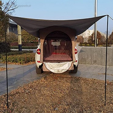 monshop Auto Markise Sonnensegel Sonnenschutzdach Autozelt Sonnendach Tarp Sonnensegel Auto Vorzelt Camping Selbst Geführtes Grillzelt