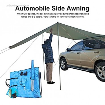 Sonnensegel Auto Camping Heckkonto Familienauto Vorzelt Heckzelt Wasserdicht Autokonto Zelte Tragbar Wasserdicht Dachzelt Anti-UV Zelt für Camping und Familie