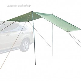 Sonnensegel Auto Camping Heckkonto Familienauto Vorzelt Heckzelt Wasserdicht Autokonto Zelte Tragbar Wasserdicht Dachzelt Anti-UV Zelt für Camping und Familie