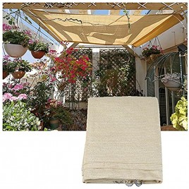 Xooz Rechteckige Schatten Segel 85% UV-Schutz Vordach Markise Im Freien Sonne Mesh Shade Sonnenschutz Und Atmungsaktiv Für Patio Veranda Schwimmbad Schutz Pflanzen Blumen,3x5 m