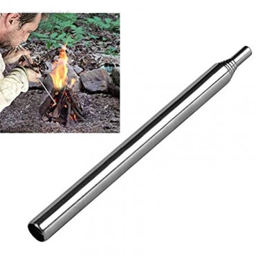 Faltbarer Feuer Schlagrohr Blasrohr Feuerwerkzeug für Outdoor Survival Gadgets Camping Grill Werkzeug für Lichtgebrauch im Freien