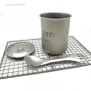 SSTI Titan Premium Mesh Camping Grill 1 Stück