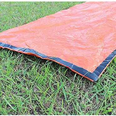 Blackr Tragbarer Faltbarer Multifunktions-Notfall-Notfall-Notfall-Thermo-Camping-Wandern Schlafsack Picknick-Pad Orange